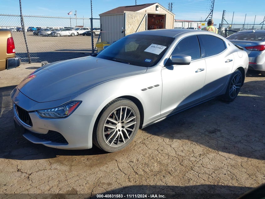2015 MASERATI GHIBLI VIN: ZAM57XSA7F1135961