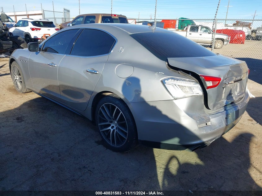 2015 MASERATI GHIBLI VIN: ZAM57XSA7F1135961