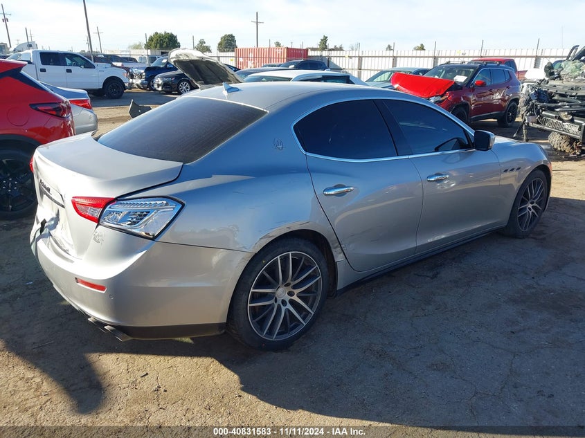 2015 MASERATI GHIBLI VIN: ZAM57XSA7F1135961