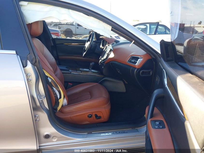 2015 MASERATI GHIBLI VIN: ZAM57XSA7F1135961