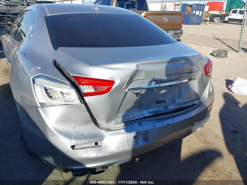 2015 MASERATI GHIBLI VIN: ZAM57XSA7F1135961