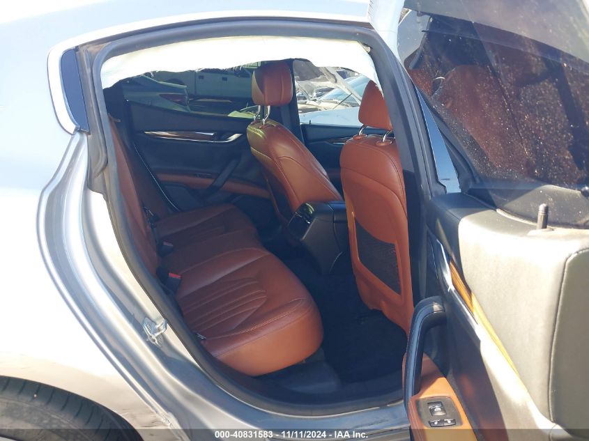 2015 MASERATI GHIBLI VIN: ZAM57XSA7F1135961
