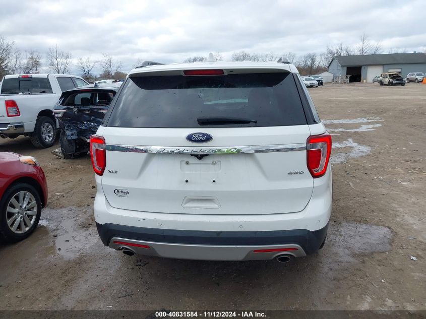 2016 Ford Explorer Xlt VIN: 1FM5K8D85GGB73671 Lot: 40831584