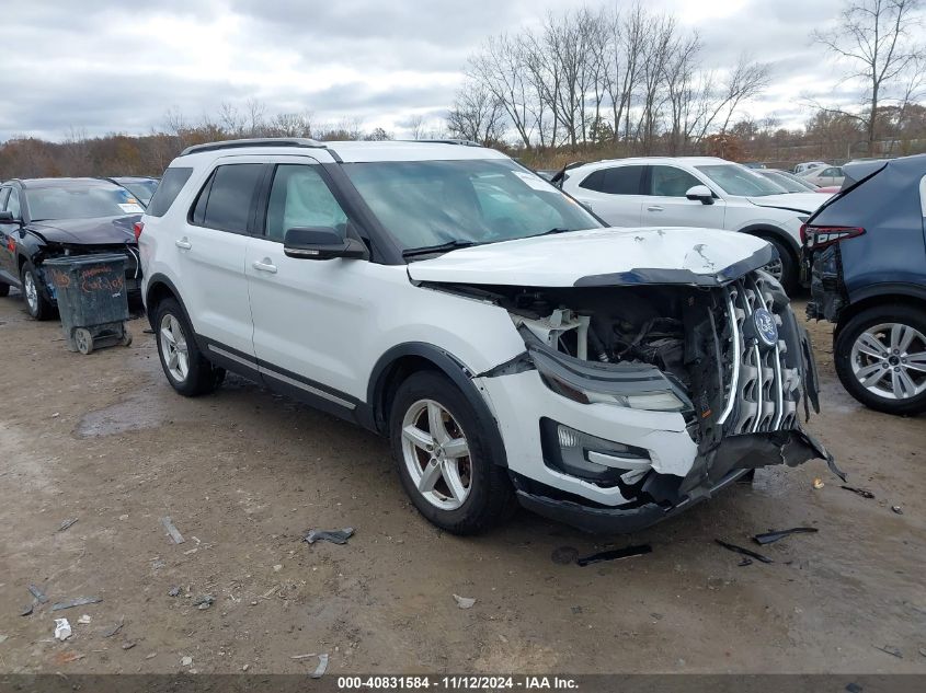 VIN 1FM5K8D85GGB73671 2016 Ford Explorer, Xlt no.1