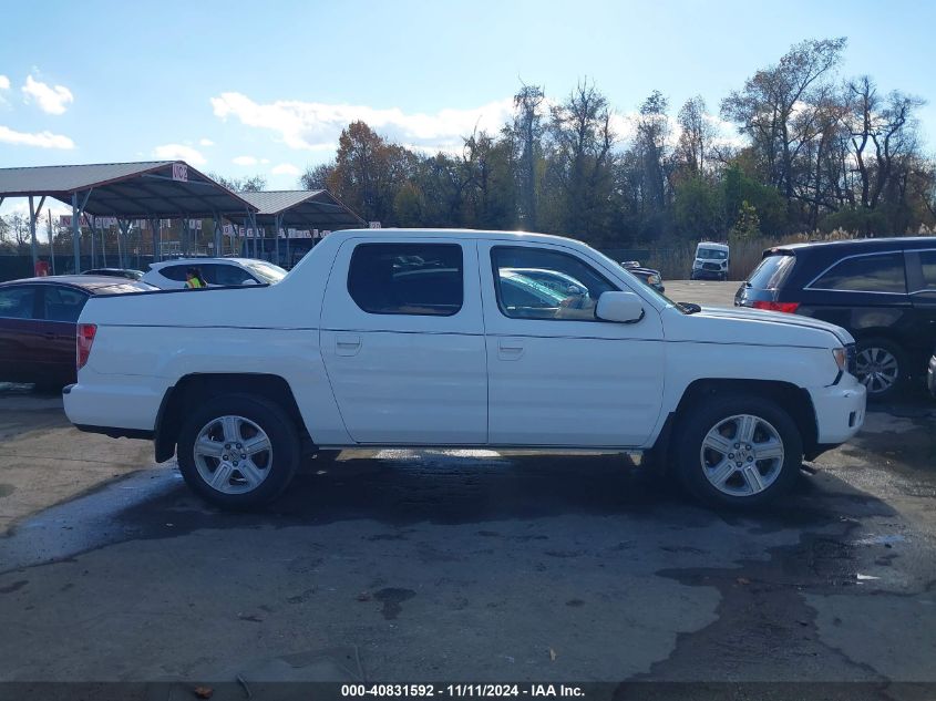 2009 Honda Ridgeline Rtl VIN: 5FPYK165X9B100893 Lot: 40831592