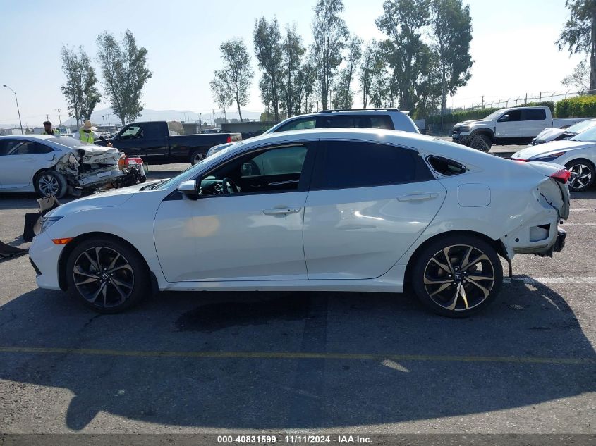 2020 Honda Civic Sport VIN: 19XFC2F82LE205051 Lot: 40831599