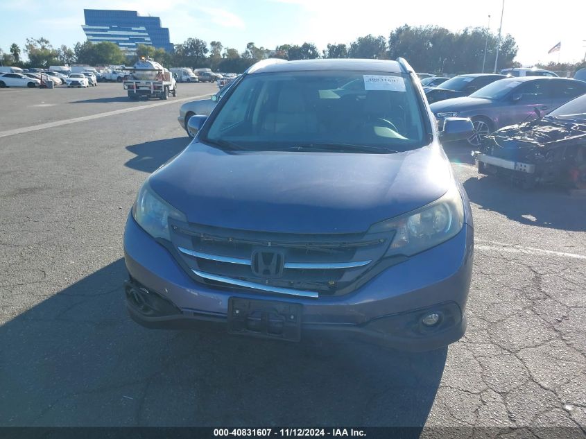 2014 Honda Cr-V Ex-L VIN: 5J6RM4H76EL096270 Lot: 40831607