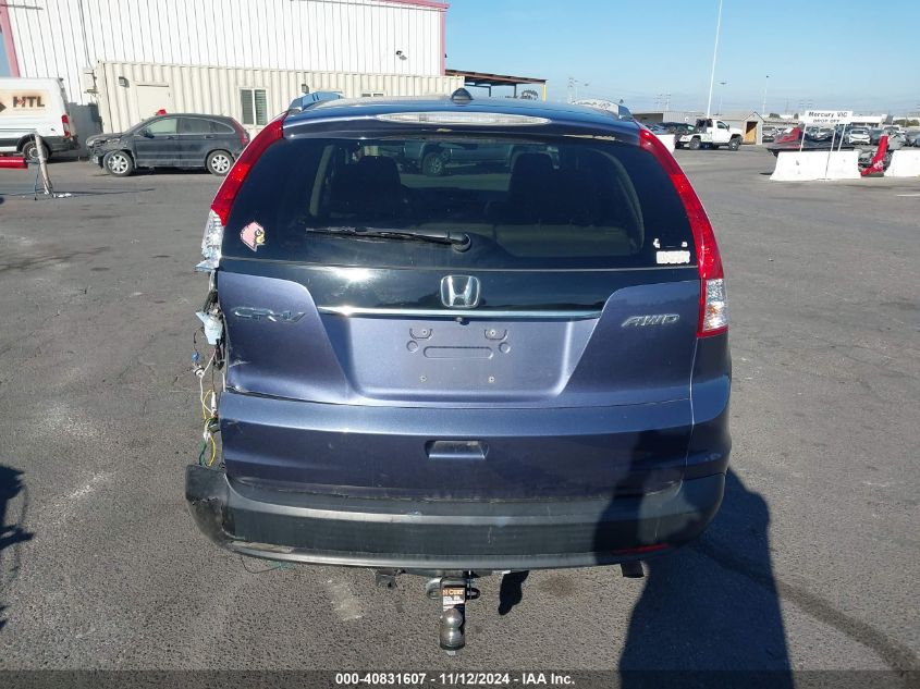 2014 Honda Cr-V Ex-L VIN: 5J6RM4H76EL096270 Lot: 40831607