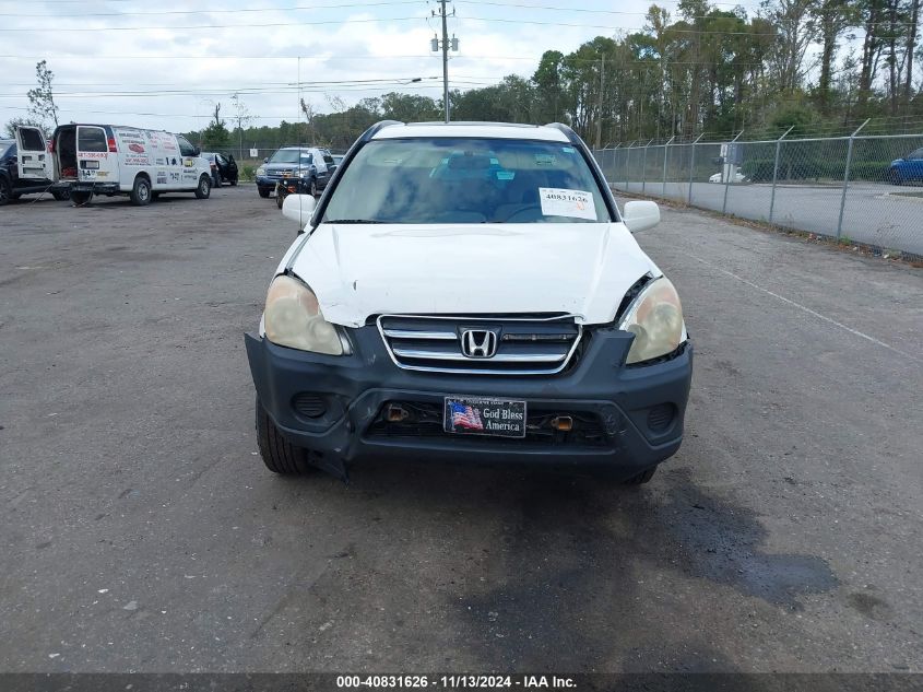 2005 Honda Cr-V Ex VIN: SHSRD78865U309102 Lot: 40831626