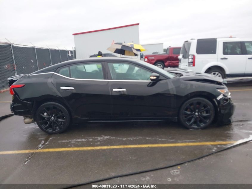 2017 Nissan Maxima 3.5 Sr VIN: 1N4AA6AP6HC415128 Lot: 40831628