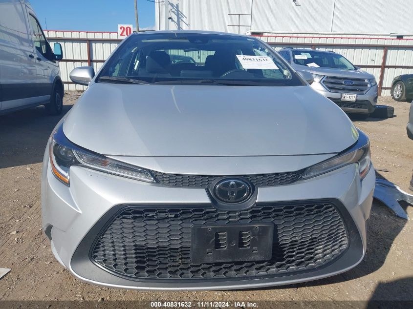 2022 Toyota Corolla Le VIN: 5YFEPMAE1NP326034 Lot: 40831632