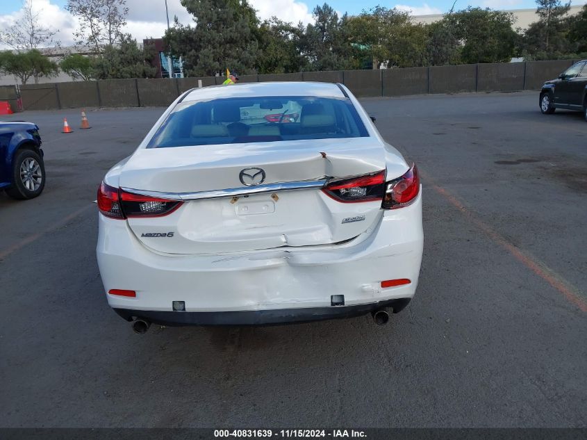 2016 Mazda Mazda6 I Touring VIN: JM1GJ1V54G1460787 Lot: 40831639