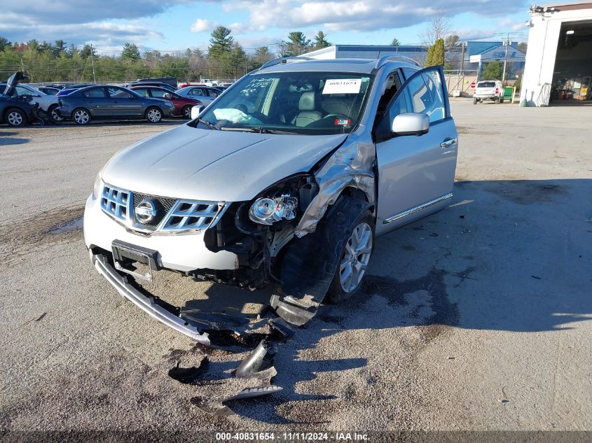 2012 Nissan Rogue Sv W/Sl Pkg VIN: JN8AS5MV8CW370460 Lot: 40831654