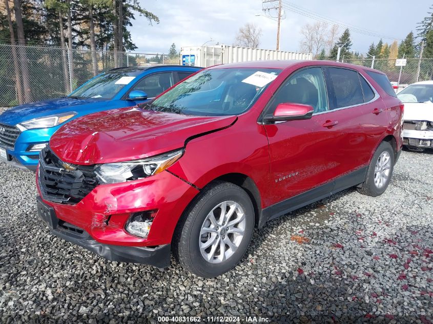 2019 Chevrolet Equinox Lt VIN: 3GNAXUEV2KS656702 Lot: 40831662