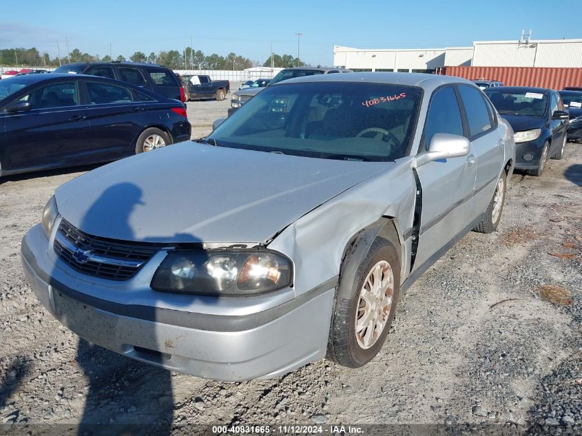 2004 Chevrolet Impala VIN: 2G1WF52E949298552 Lot: 40831665