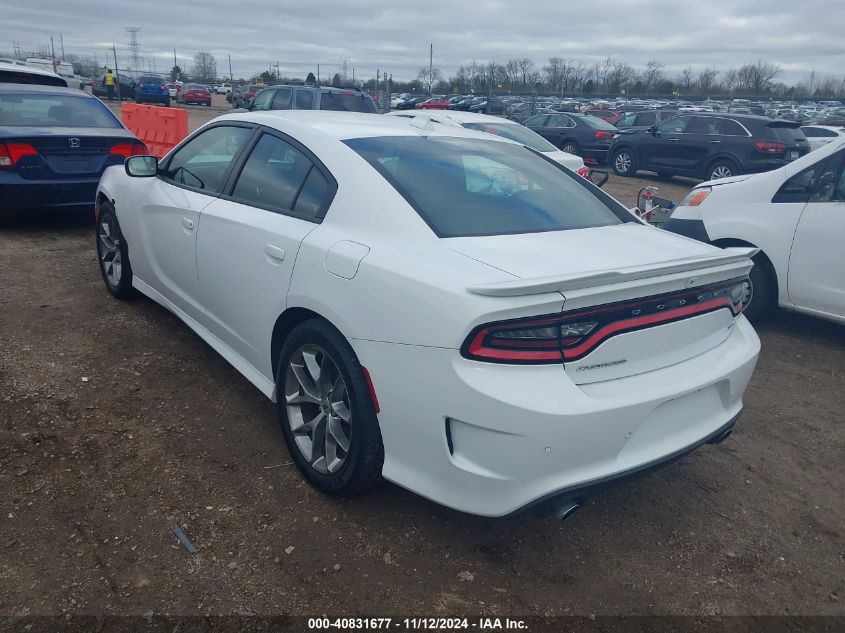 2021 Dodge Charger Gt Rwd VIN: 2C3CDXHG7MH625948 Lot: 40831677