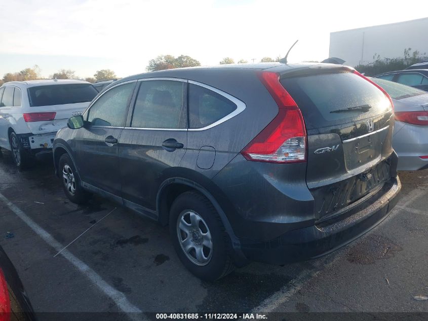 2014 Honda Cr-V Lx VIN: 2HKRM3H32EH553822 Lot: 40831685