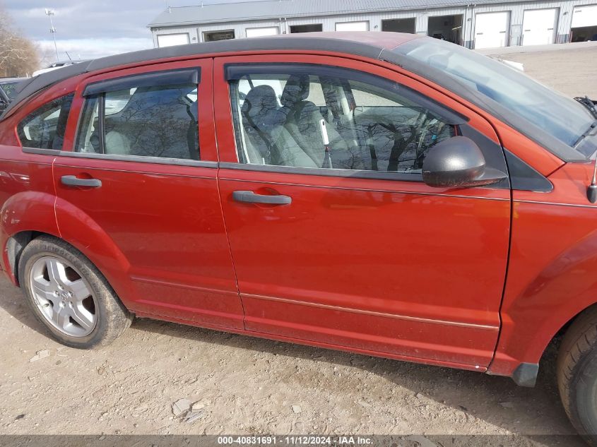 2007 Dodge Caliber Sxt VIN: 1B3HB48B97D563790 Lot: 40831691