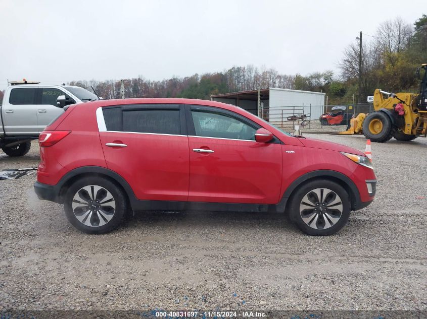 2013 Kia Sportage Sx VIN: KNDPCCA63D7396478 Lot: 40831697