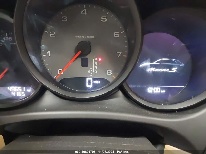 2018 PORSCHE MACAN S - WP1AB2A55JLB37468