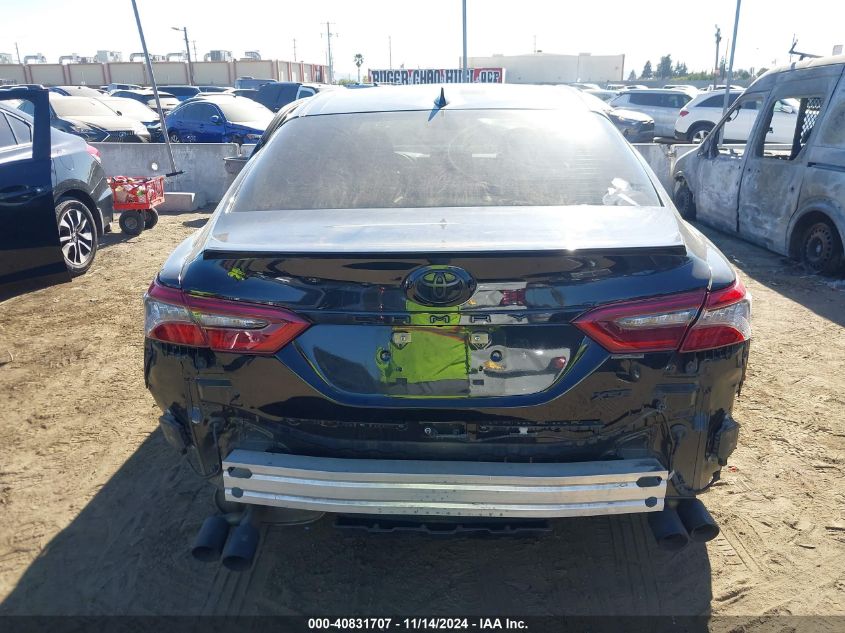 2022 Toyota Camry Xse VIN: 4T1K61AKXNU075278 Lot: 40831707