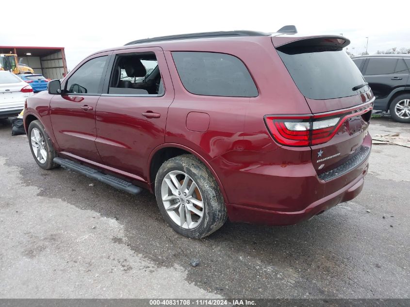 2023 Dodge Durango Gt Plus Awd VIN: 1C4RDJDG7PC574368 Lot: 40831708