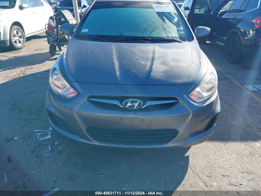 2013 Hyundai Accent Gls VIN: KMHCT4AE0DU509523 Lot: 40831711