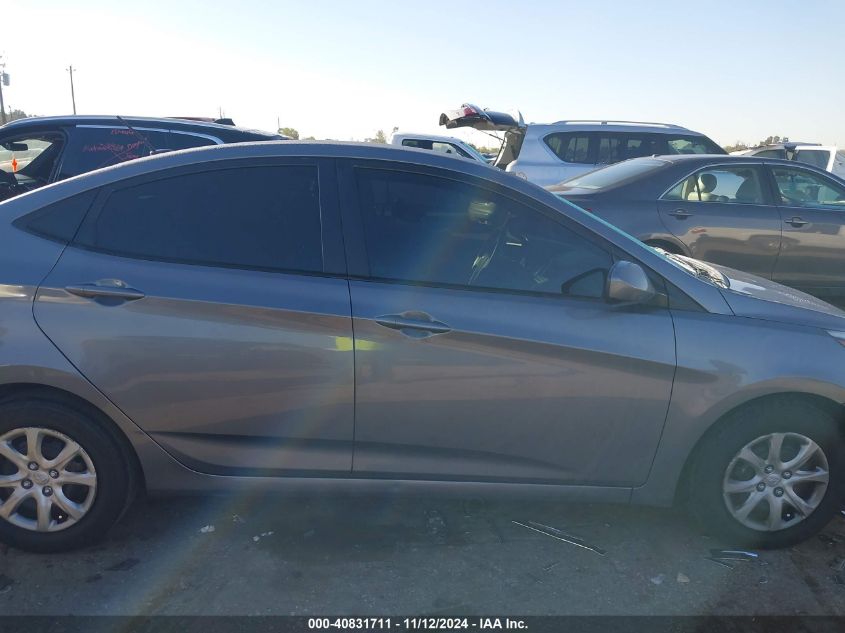 2013 Hyundai Accent Gls VIN: KMHCT4AE0DU509523 Lot: 40831711