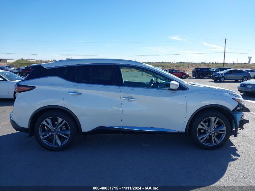 2020 Nissan Murano Platinum Intelligent Awd VIN: 5N1AZ2DS5LN124317 Lot: 40831715