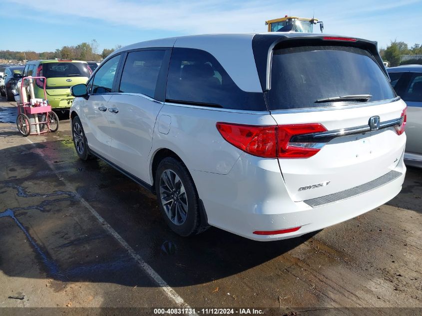 2024 Honda Odyssey Ex-L VIN: 5FNRL6H62RB063495 Lot: 40831731