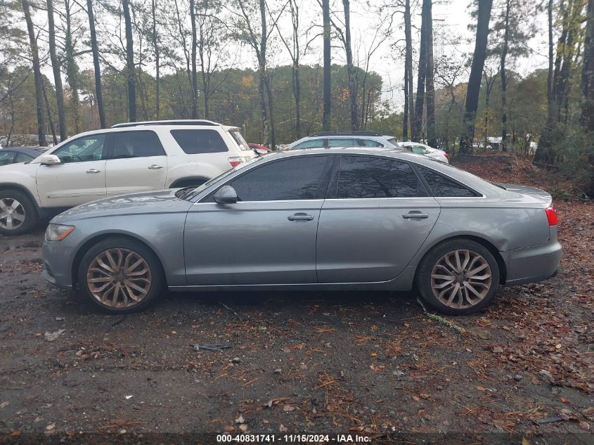 2014 Audi A6 2.0T Premium VIN: WAUGFAFC2EN123407 Lot: 40831741