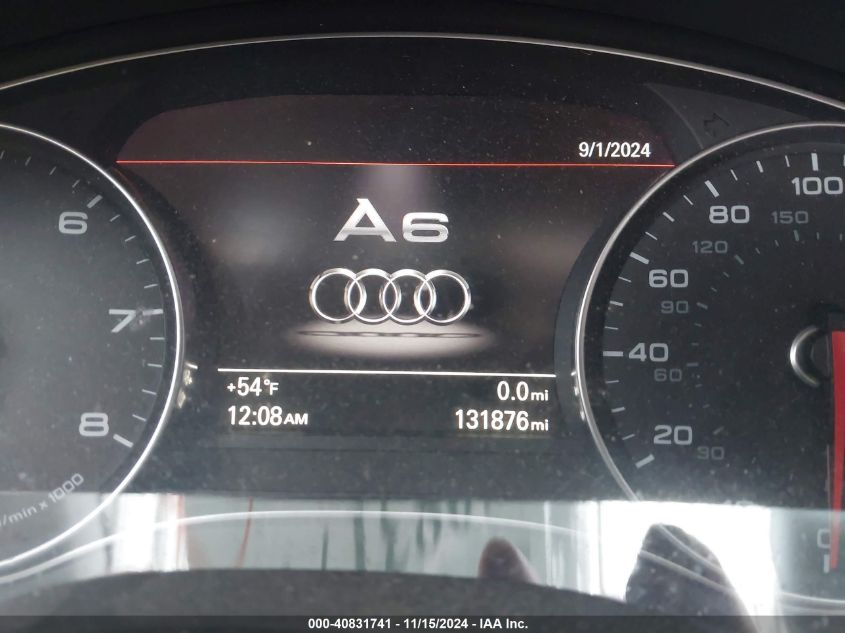 2014 AUDI A6 2.0T PREMIUM - WAUGFAFC2EN123407