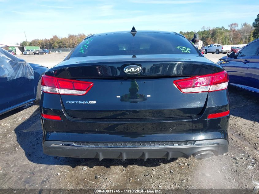 2020 Kia Optima Lx VIN: 5XXGT4L31LG404205 Lot: 40831745