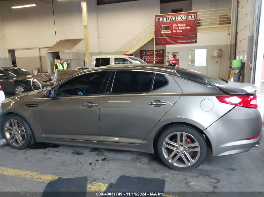 2013 Kia Optima Sx VIN: 5XXGR4A66DG135180 Lot: 40831749