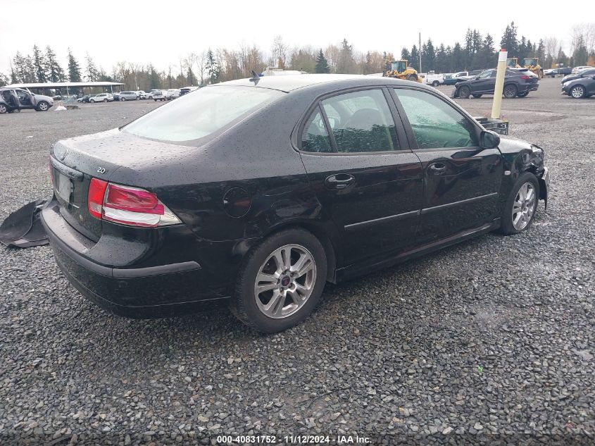 2007 Saab 9-3 2.0T VIN: YS3FD49Y271131474 Lot: 40831752