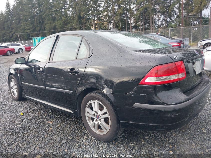 2007 Saab 9-3 2.0T VIN: YS3FD49Y271131474 Lot: 40831752