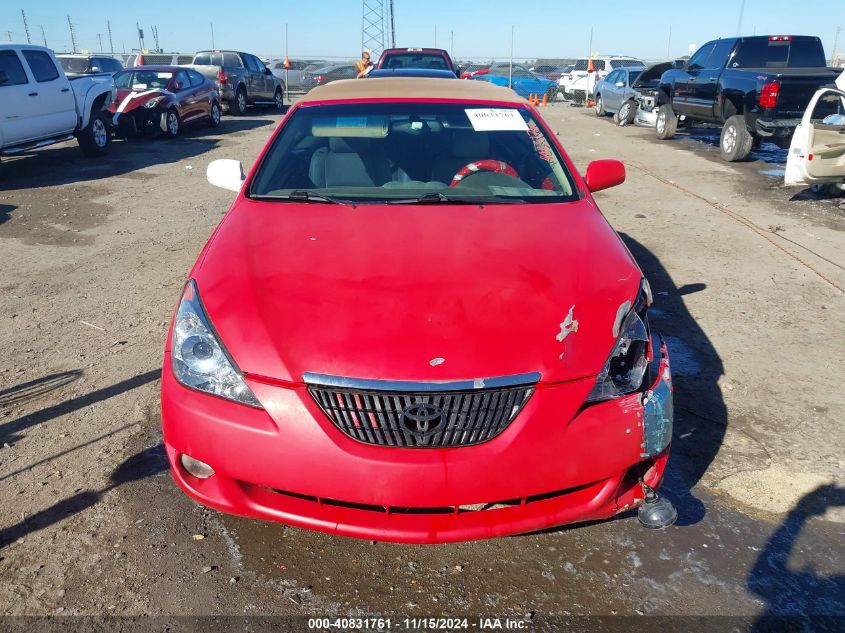 2004 Toyota Camry Solara Sle VIN: 4T1FA38P14U030662 Lot: 40831761