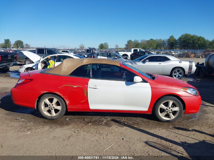 2004 Toyota Camry Solara Sle VIN: 4T1FA38P14U030662 Lot: 40831761