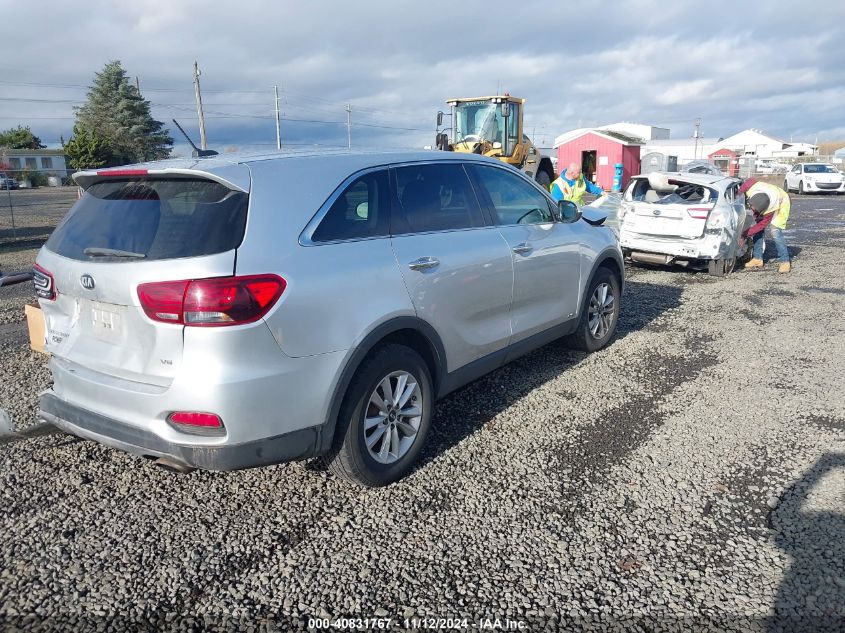 2019 Kia Sorento 3.3L Lx VIN: 5XYPGDA59KG458435 Lot: 40831767