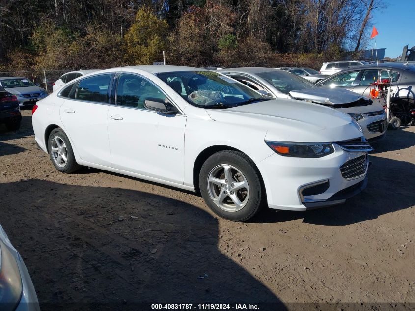 VIN 1G1ZC5ST4GF281187 2016 Chevrolet Malibu, 1FL no.1