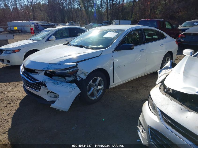 VIN 1G1ZC5ST4GF281187 2016 Chevrolet Malibu, 1FL no.2