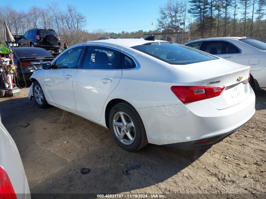 VIN 1G1ZC5ST4GF281187 2016 Chevrolet Malibu, 1FL no.3