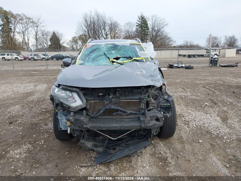 2017 Nissan Rogue Sv VIN: KNMAT2MVXHP551651 Lot: 40831804