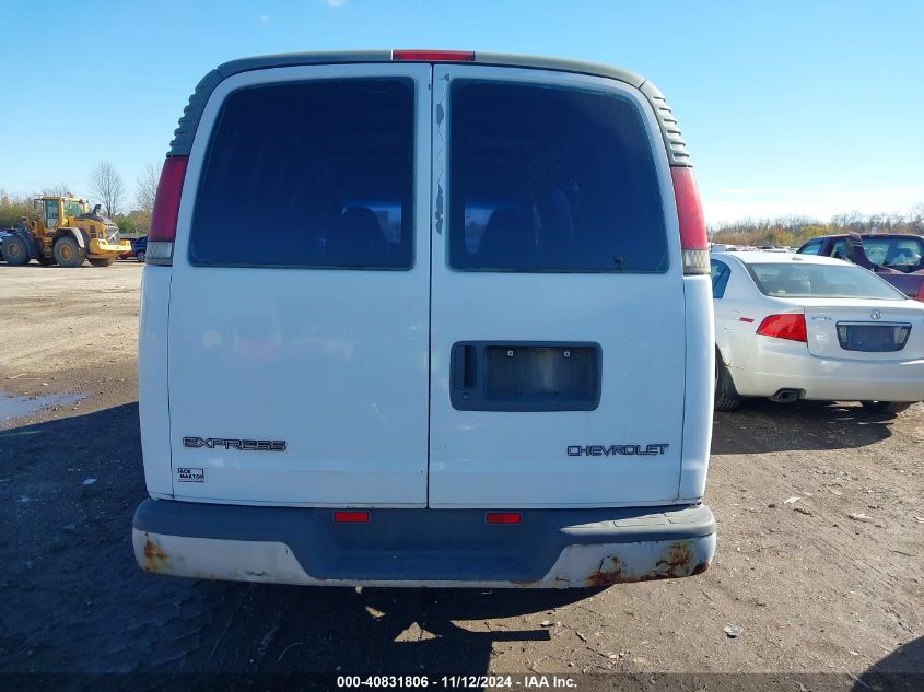 2000 Chevrolet Express VIN: 1GCFG15R4Y1271071 Lot: 40831806