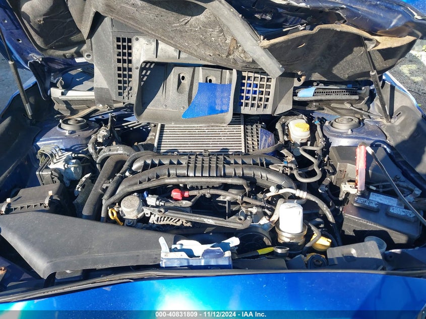 2015 SUBARU WRX VIN: JF1VA1A62F9818206