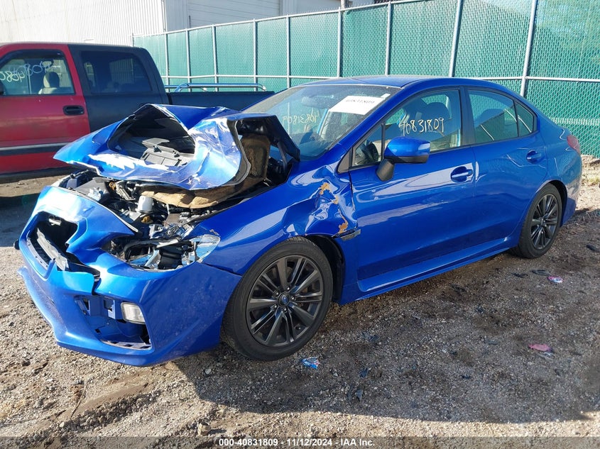 2015 SUBARU WRX VIN: JF1VA1A62F9818206