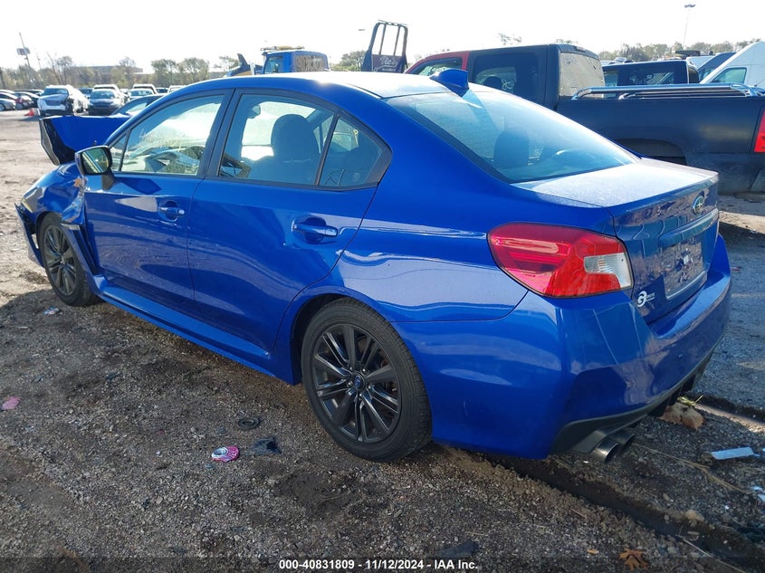 2015 SUBARU WRX VIN: JF1VA1A62F9818206