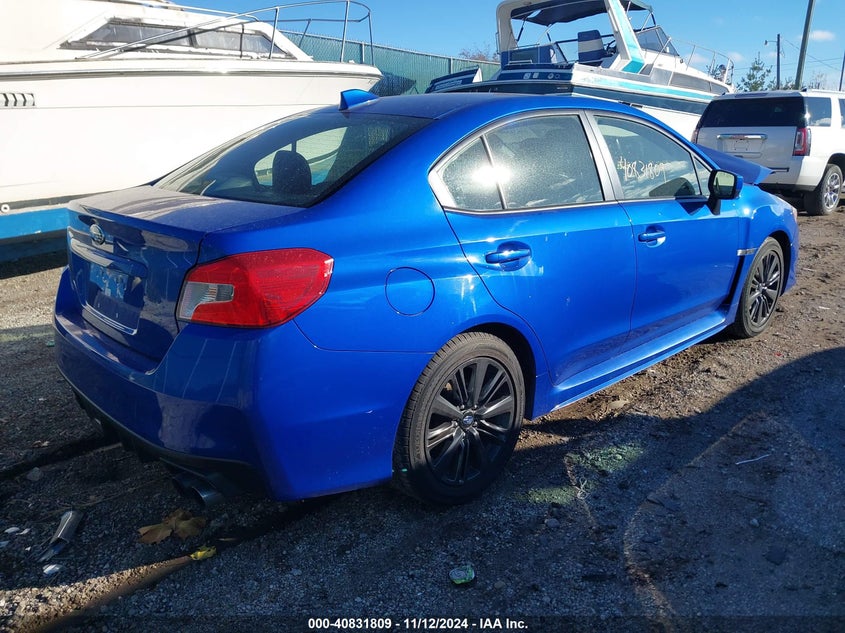 2015 SUBARU WRX VIN: JF1VA1A62F9818206