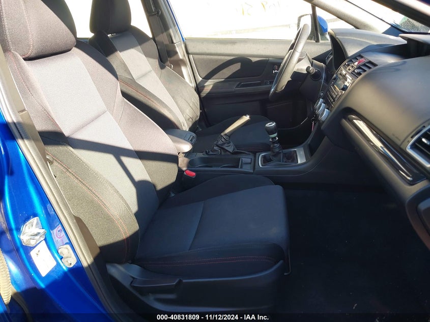 2015 SUBARU WRX VIN: JF1VA1A62F9818206