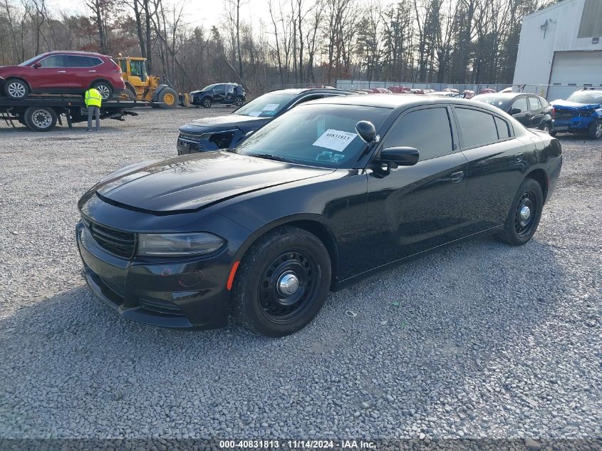 VIN 2C3CDXKT3FH845273 2015 Dodge Charger, Police no.2